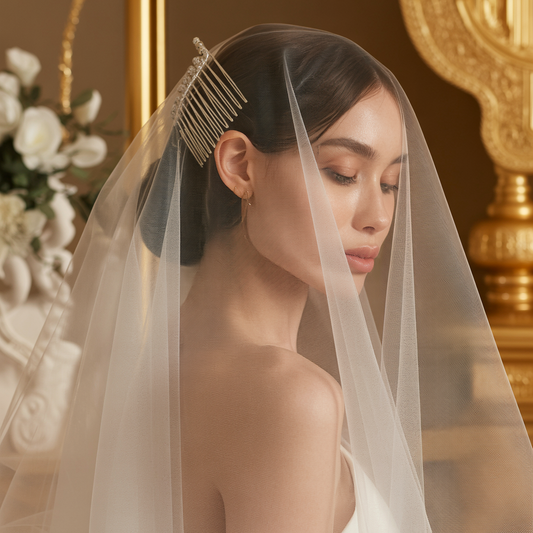 Cathedral Bridal Veil – 3 m Single-Layer