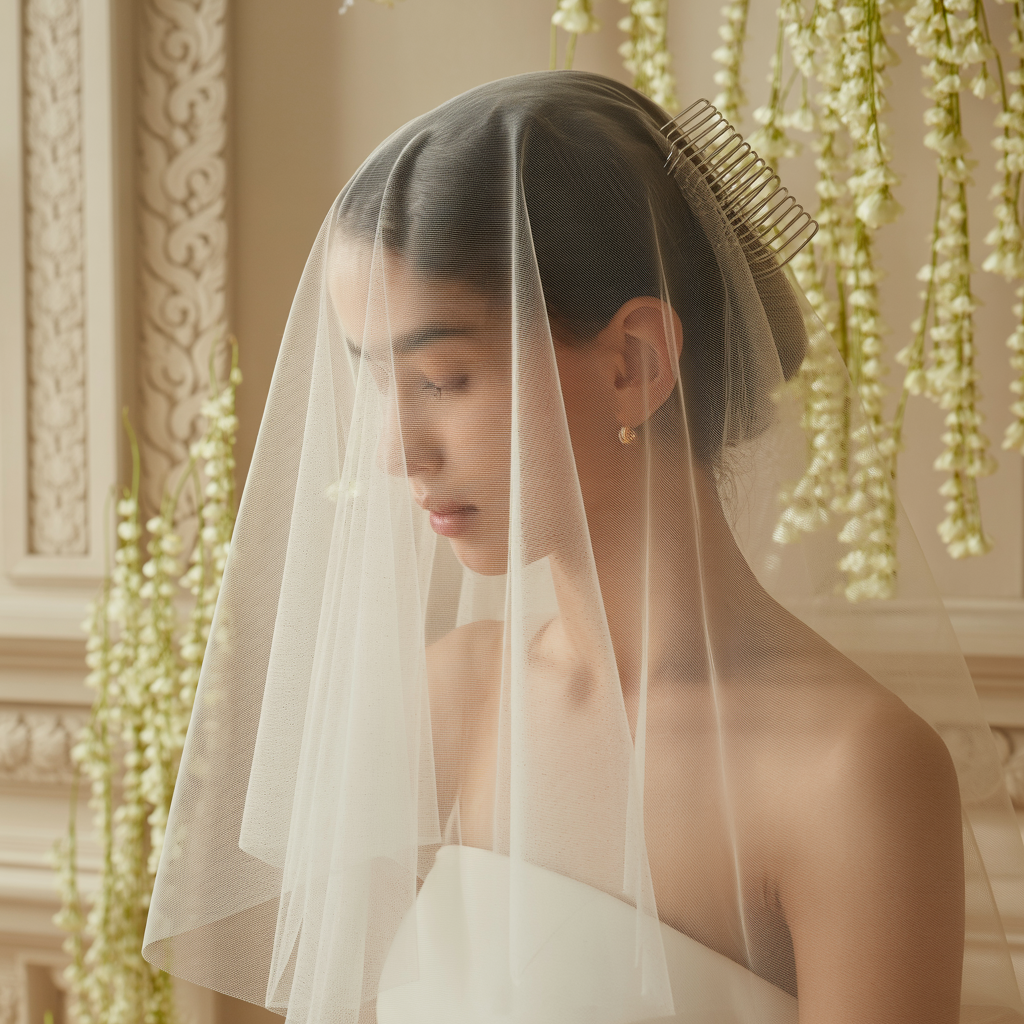 Cathedral Bridal Veil – 3 m Single-Layer