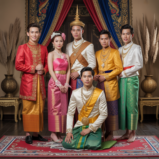 ការជួលសំលៀកបំពាក់ក្នុងពិធី (កូនក្រមុំ កូនកំលោះ និងគ្រួសារ)