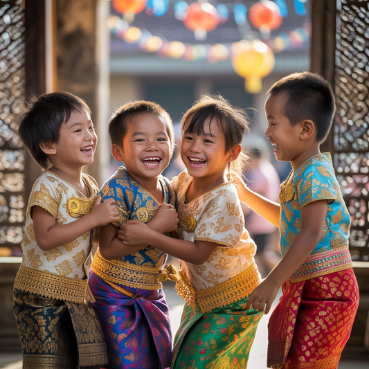 សំលៀកបំពាក់ខ្មែរដែលត្រៀមរួចជាស្រេច - កុមារ
