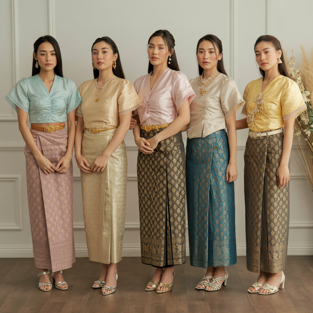 សំលៀកបំពាក់ខ្មែរ នារីទាន់សម័យ