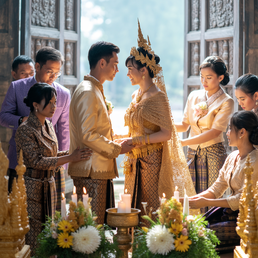 Traditional Khmer Wedding Coordination
