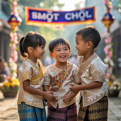 សំលៀកបំពាក់ខ្មែរដែលត្រៀមរួចជាស្រេច - កុមារ