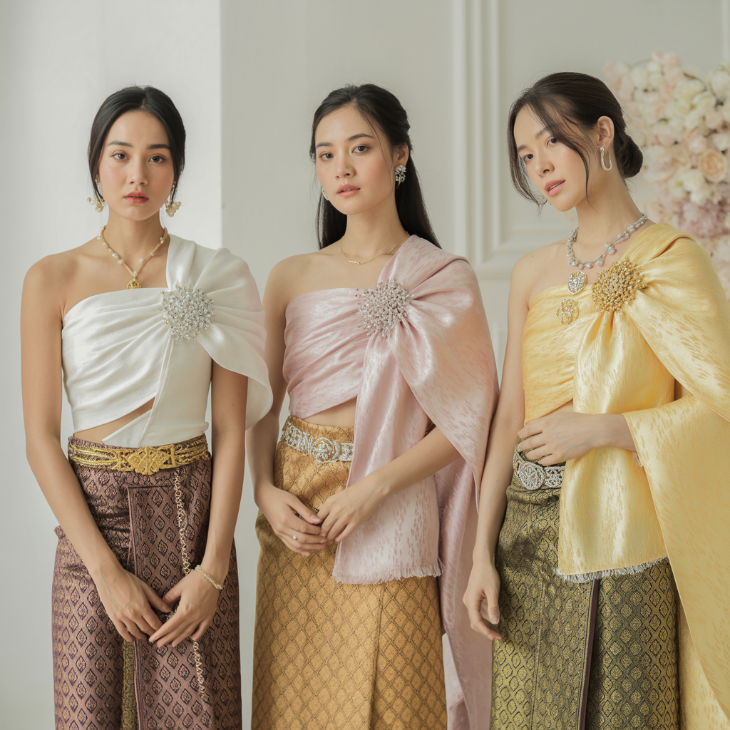 សំលៀកបំពាក់ខ្មែរ នារីទាន់សម័យ