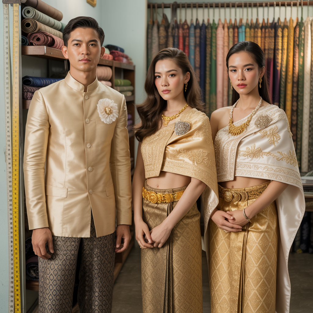 សំលៀកបំពាក់ប្រពៃណីផ្ទាល់ខ្លួន (ផលិតតាមមាត្រដ្ឋាន)
